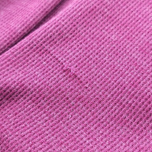 LOT of Old Navy Women's Long Sleeve Waffle Knit Tops XL Purple & Blue Set - Picture 15 of 16